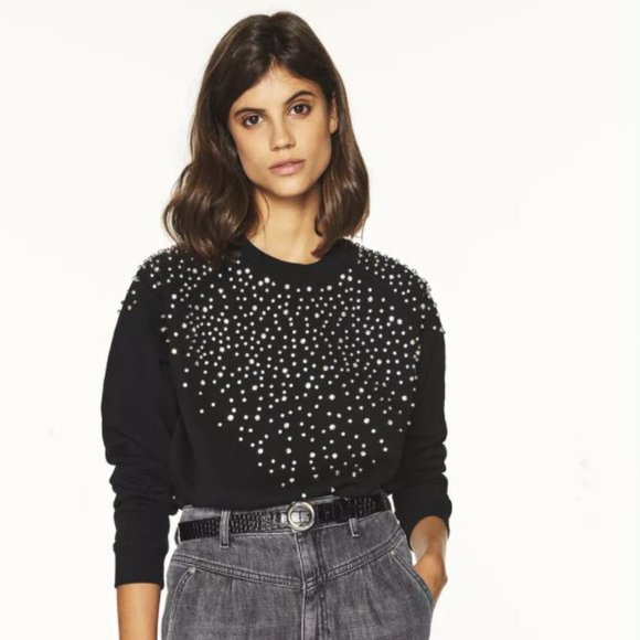 ba&sh CHEEK sweatshirt  sz 3/Large - NWT - Picture 1 of 7